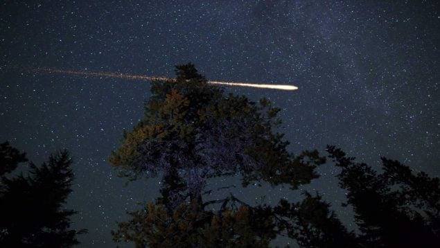 Estrellas fugaces, qué son