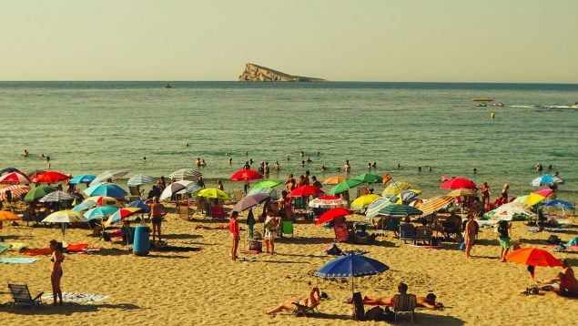 playa más masificada de Europa