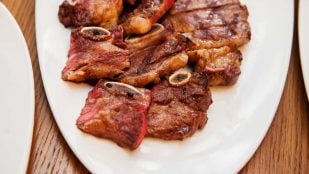 Secreto de cerdo ibérico