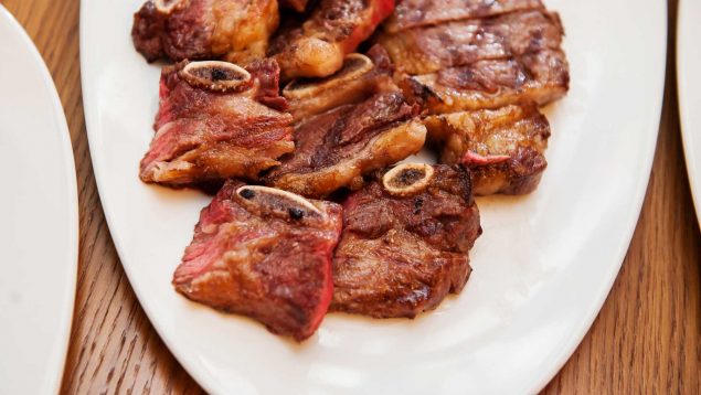Secreto de cerdo ibérico