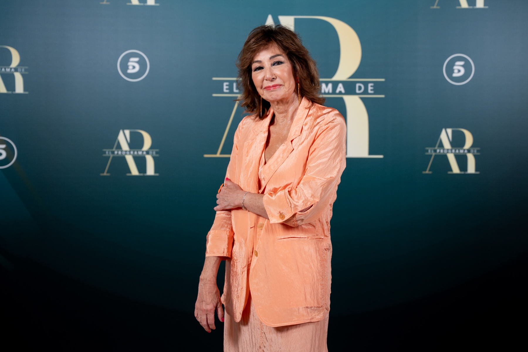 Ana Rosa Quintana presentando su programa
