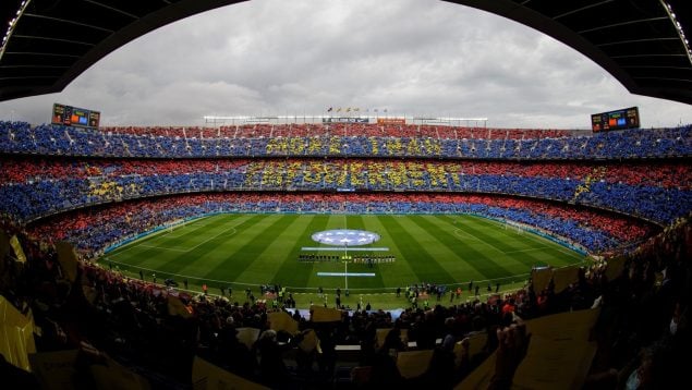 Camp Nou, Barcelona, Champions