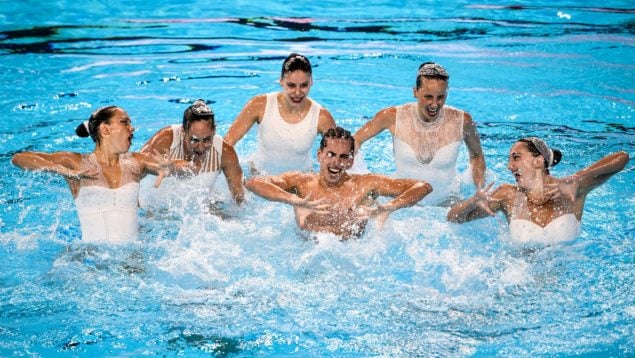 España, mundial natación