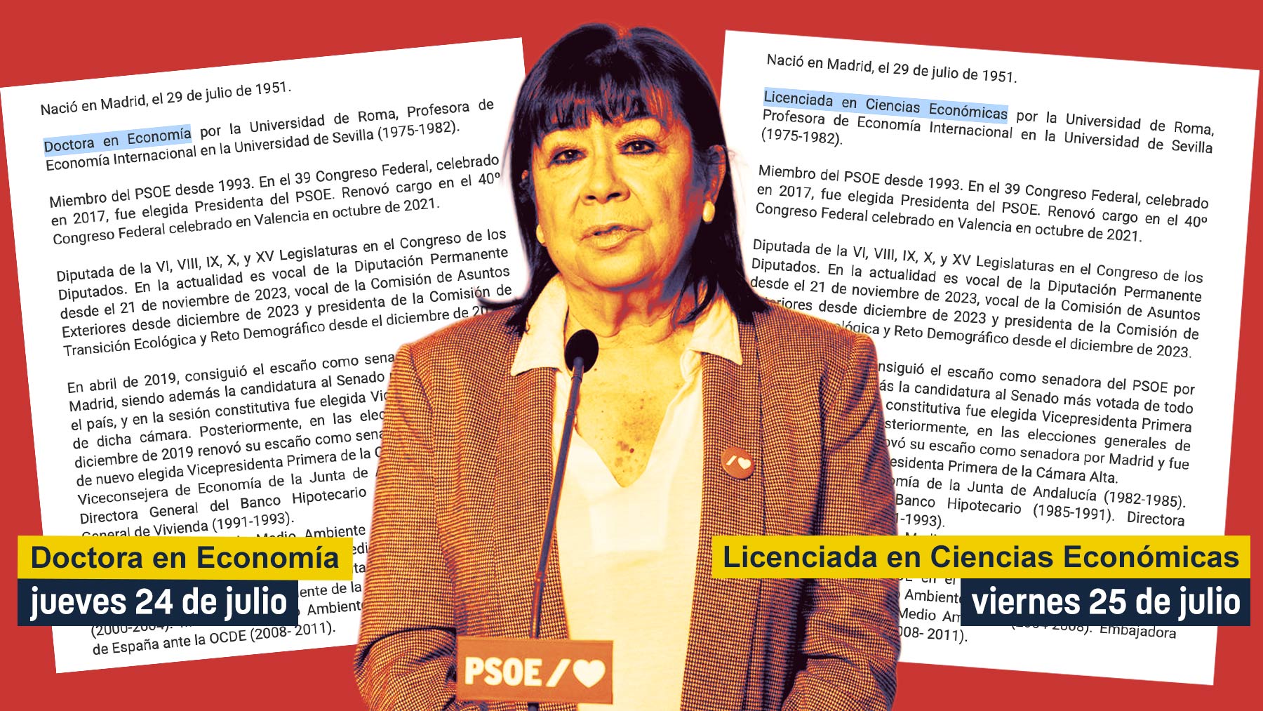 Cristina Narbona.