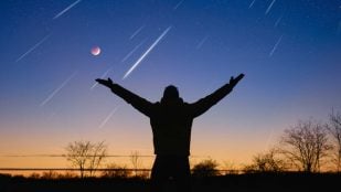 La lluvia de estrellas