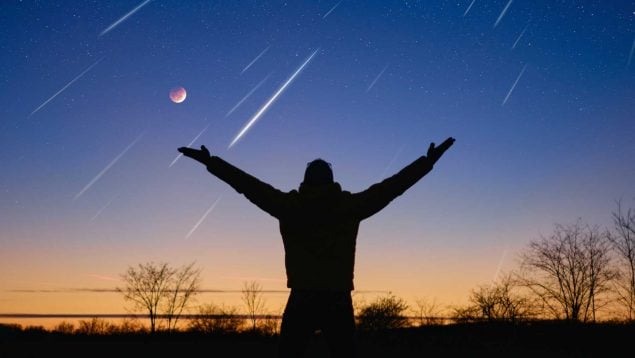 La lluvia de estrellas