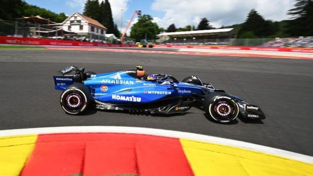 Carlos Sainz, parrilla salida Bélgica