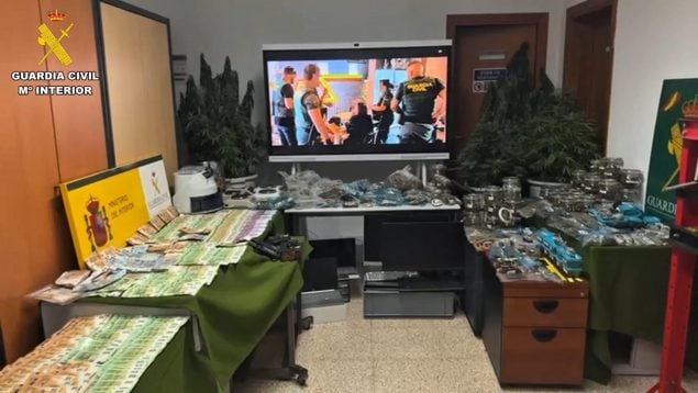 detenidos asociaciones cannábicas