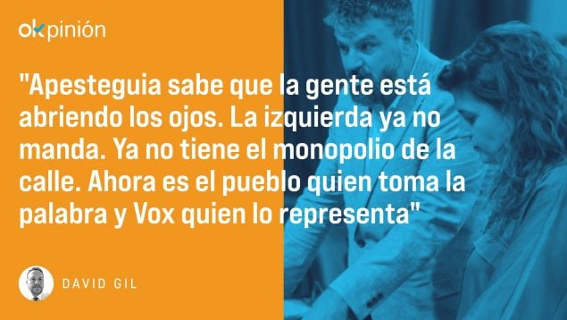 Apesteguia se desespera
