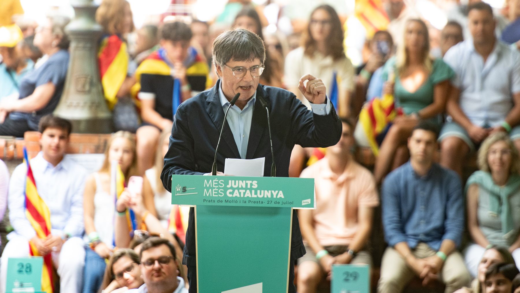 Carles Puigdemont, ex presidente de la Generalidad de Cataluña. (EP)