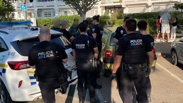 Denunciado en Alcudia cuando conducía ‘colocado’, sin carné válido y con un cuchillo
