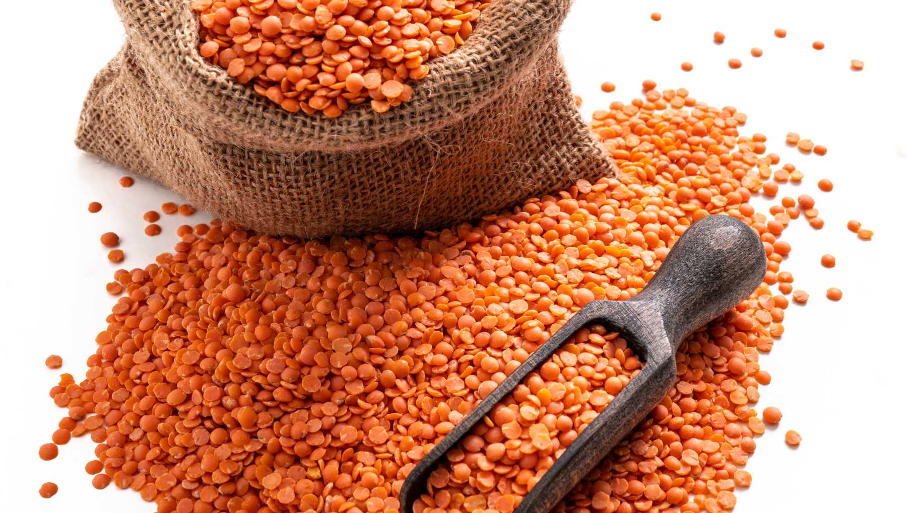 Recetas de Lentejas rojas.