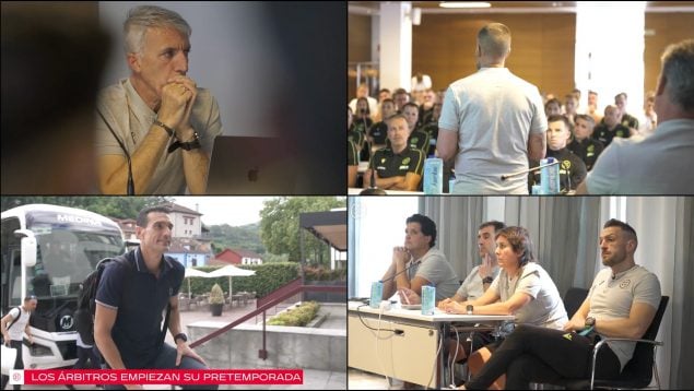 Los árbitros de Primera arrancan su puesta a punto: «Vamos a luchar por el arbitraje español»
