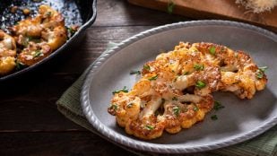 Coliflor al horno
