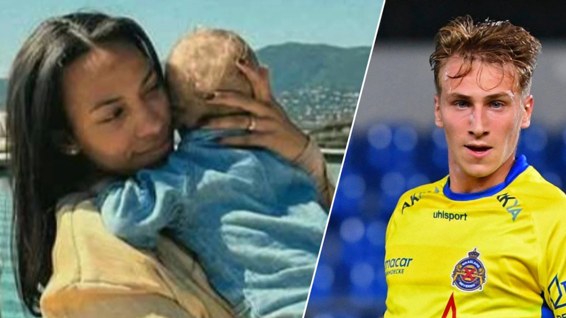 Matthias Verreth y su familia.