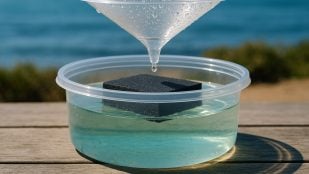 Desaliniza el agua del mar