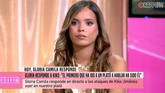 Gloria Camila reacciona en ‘Fiesta’ a las críticas de Kiko Jiménez: «Me parece deleznable»