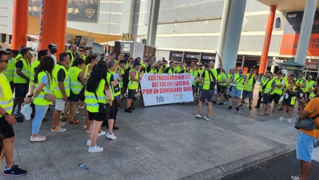 huelga TIB aeropuerto de Palma