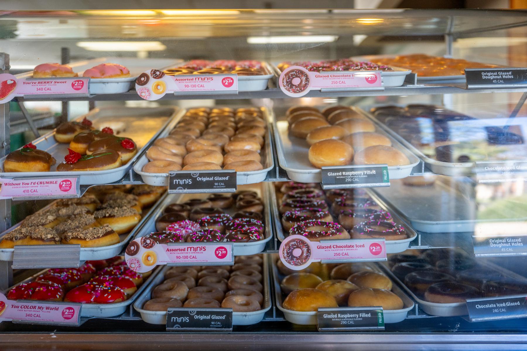 Un escaparate de KrispyKreme. (Getty Images)