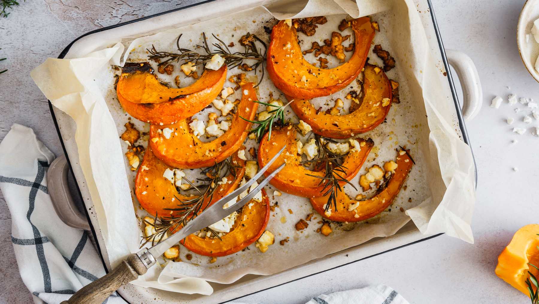 Recetas con calabaza asada.