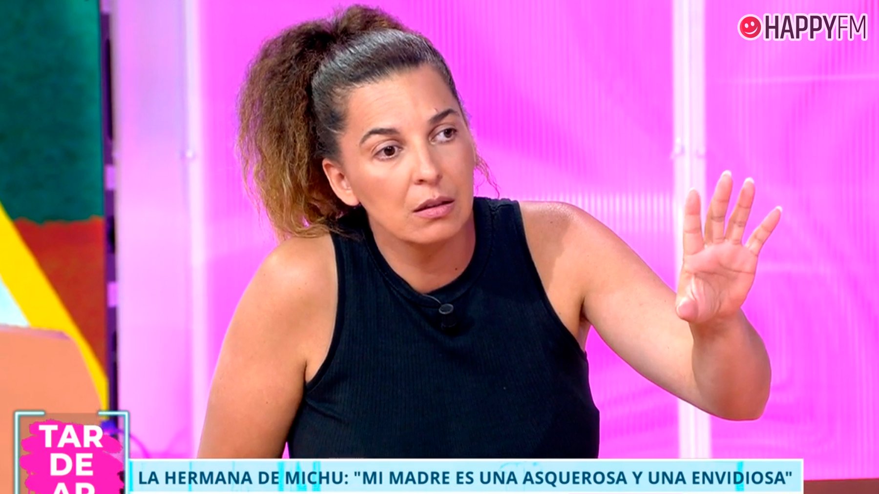 Tamara, hermana de Michu, en TardeAR. (Mediaset)