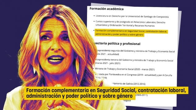 Yolanda Díaz currículum