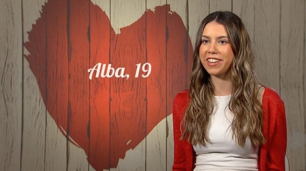 Alba, participante de 'First Dates'. (Mediaset)