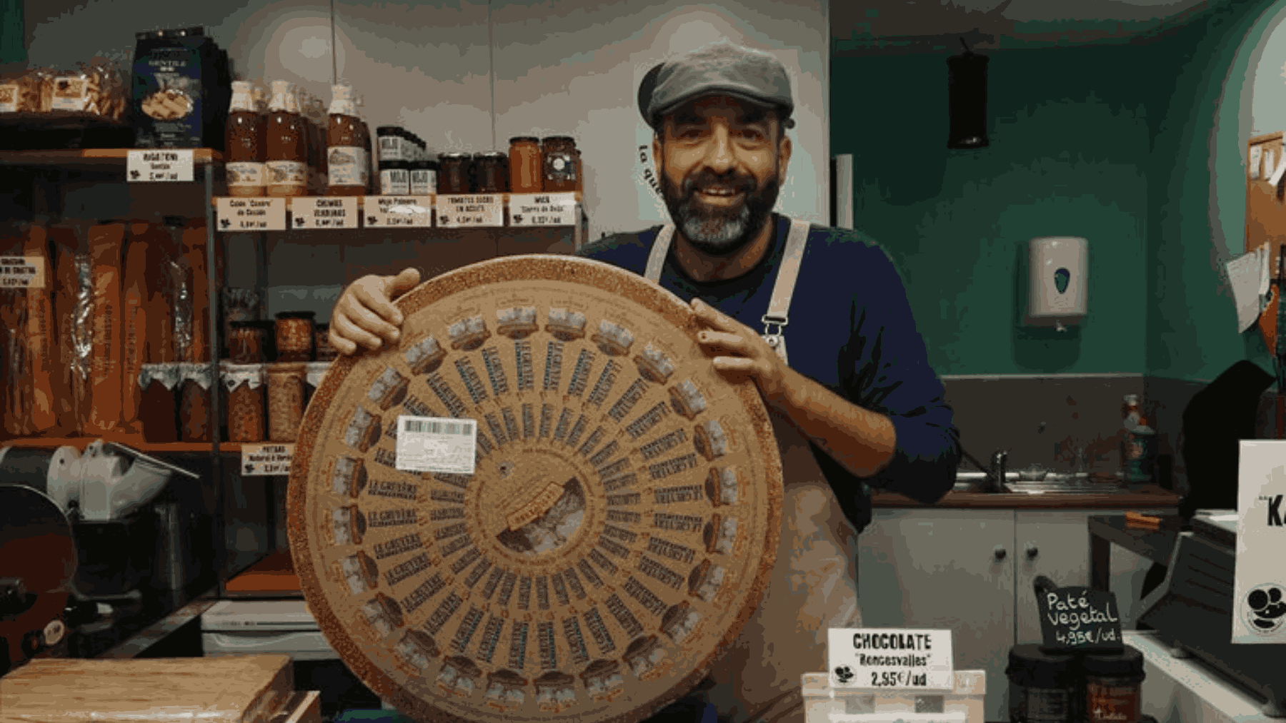 Oskar Serrano, Quesería del pueblo