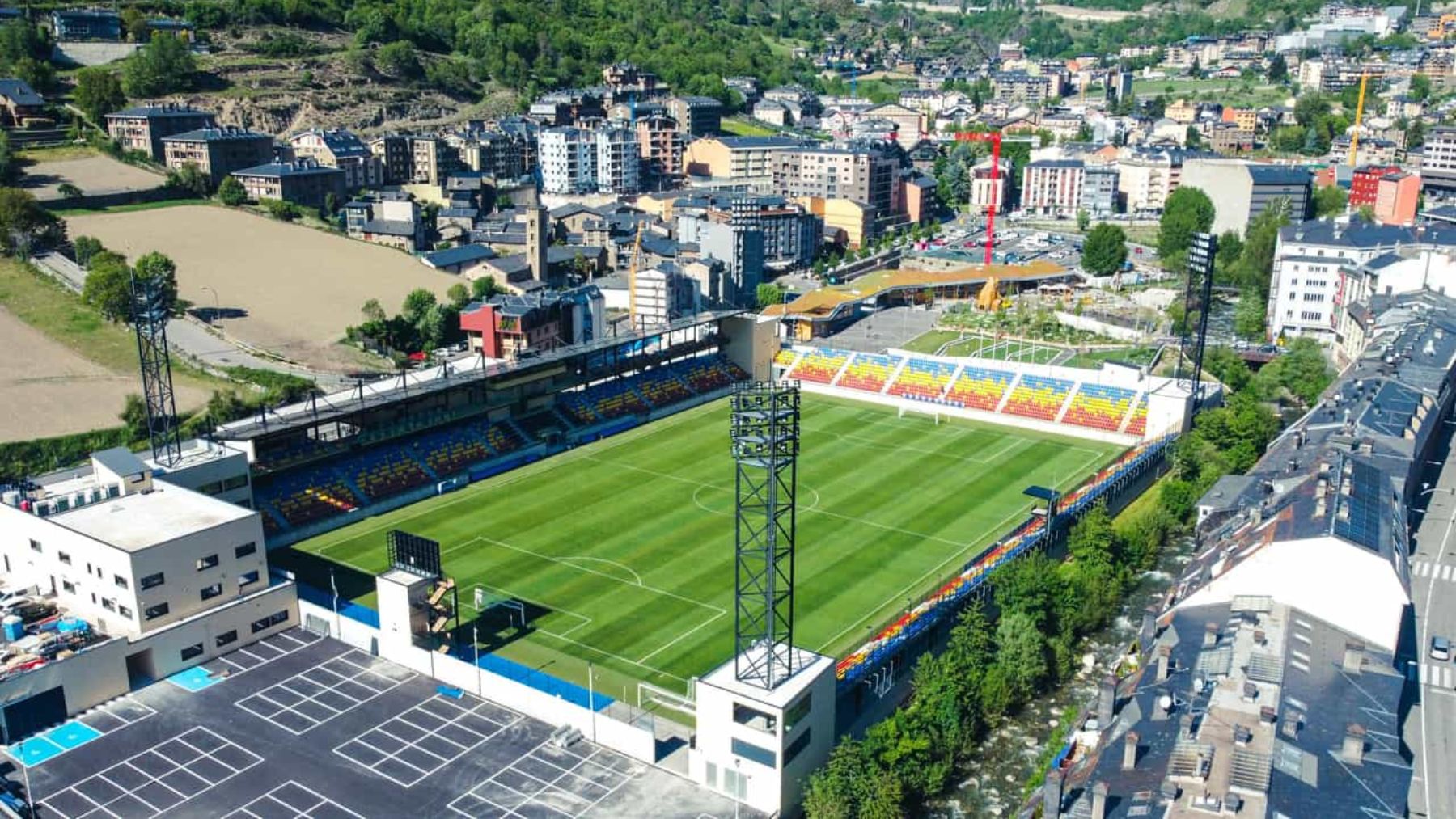 Estadio en el que jugará el Andorra en su regreso a Segunda División. (FC Andorra)