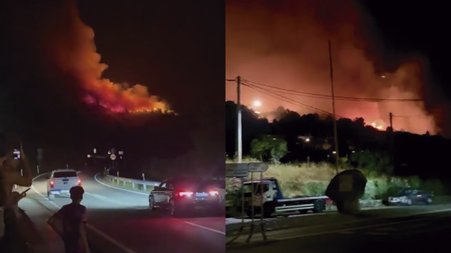 Incendio en Ávila.