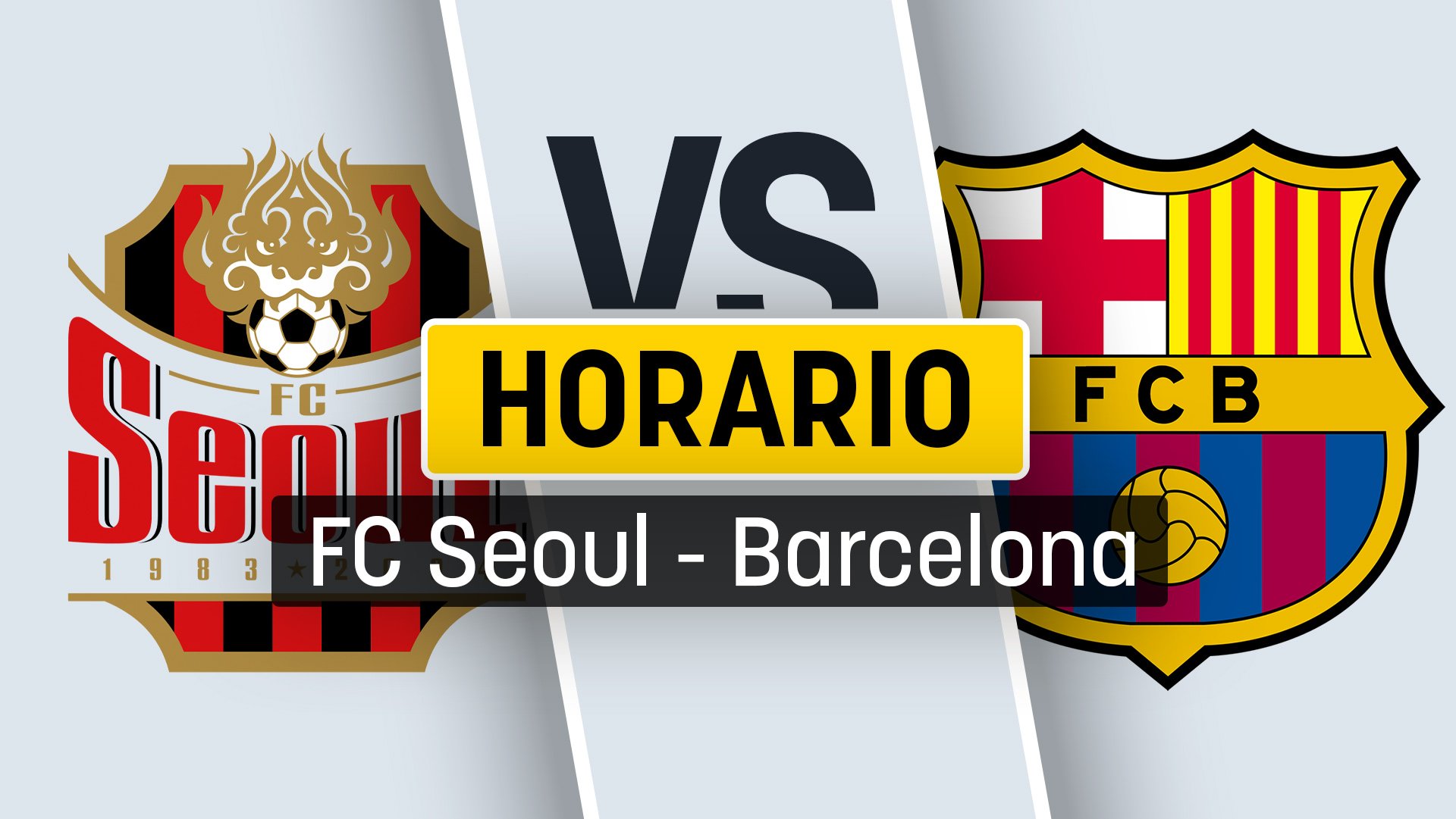 Horario Seoul – Barcelona: a qué hora es y dónde ver en directo por TV y online el partido amistoso.