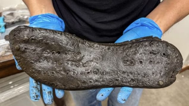 Suela, calzado, descubrimiento