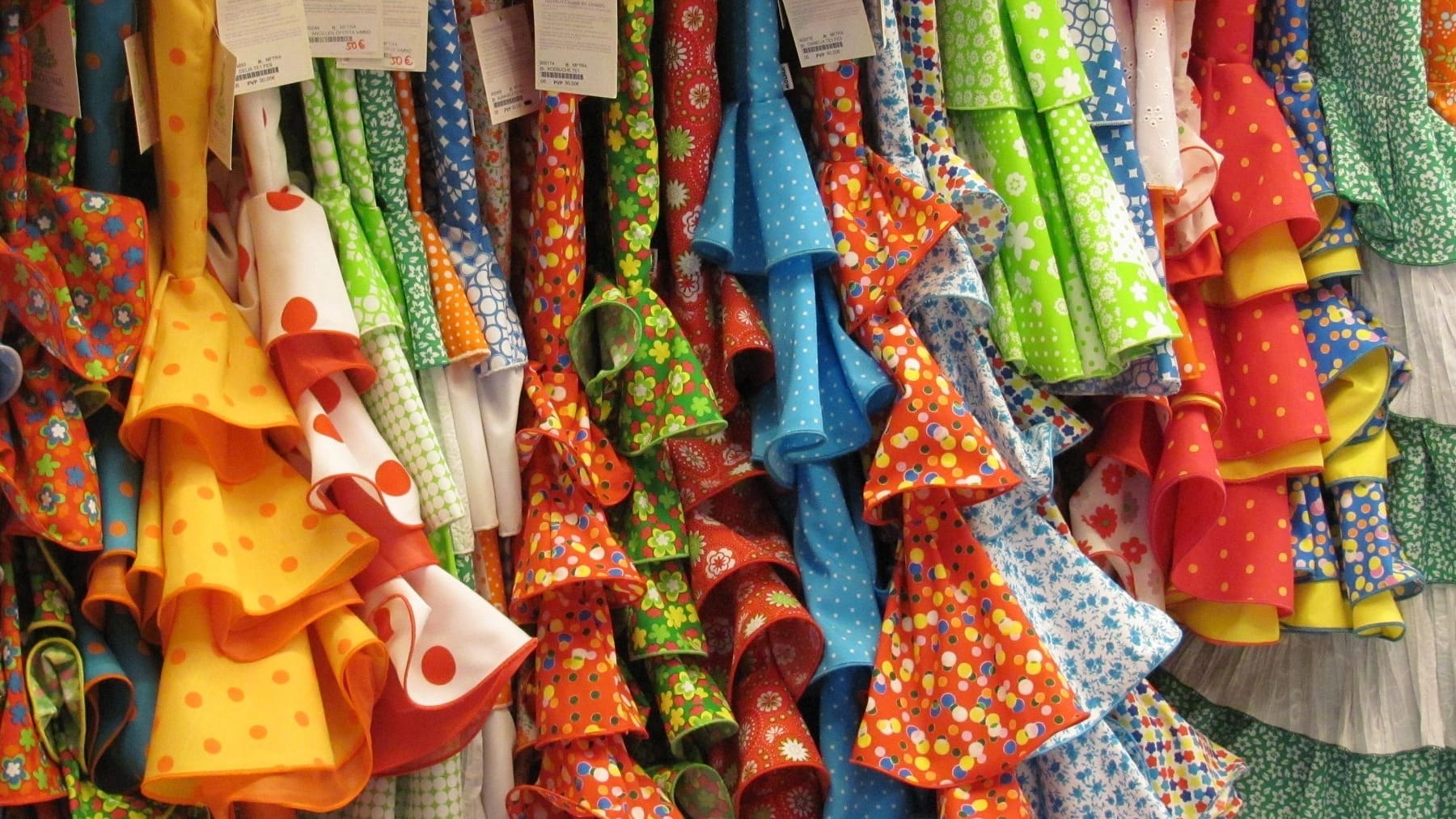 Vestidos de flamenca.