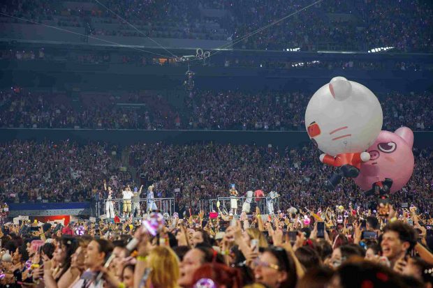 Concierto Stray Kids, Riyadh Air Metropolitano. JYP ENTERTAINMENT Christian Bertrand