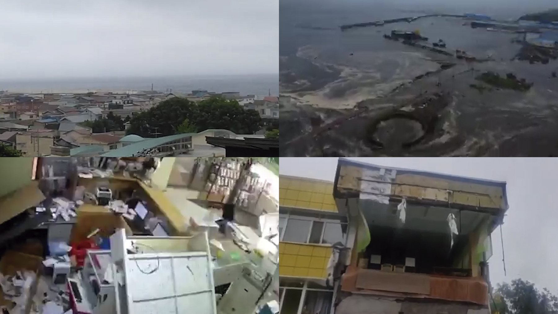 Imágenes del terremoto.