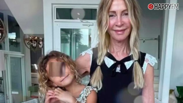 Cris Morena y su nieta en una publicación en redes sociales (Instagram).