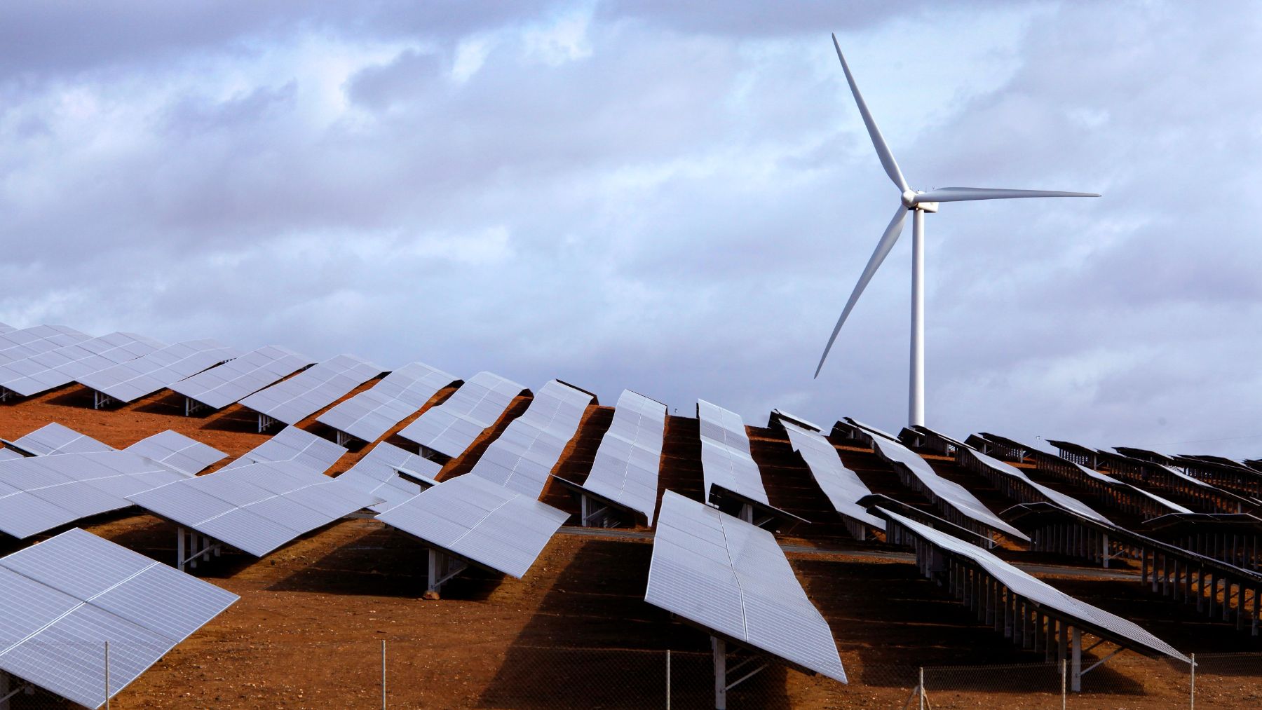 Parque eólico y fotovoltaico de Iberdrola. (Foto: Iberdrola).