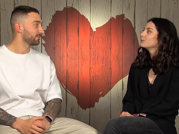 Manuel y Marta en la decisión final de 'First Dates'. (Mediaset)