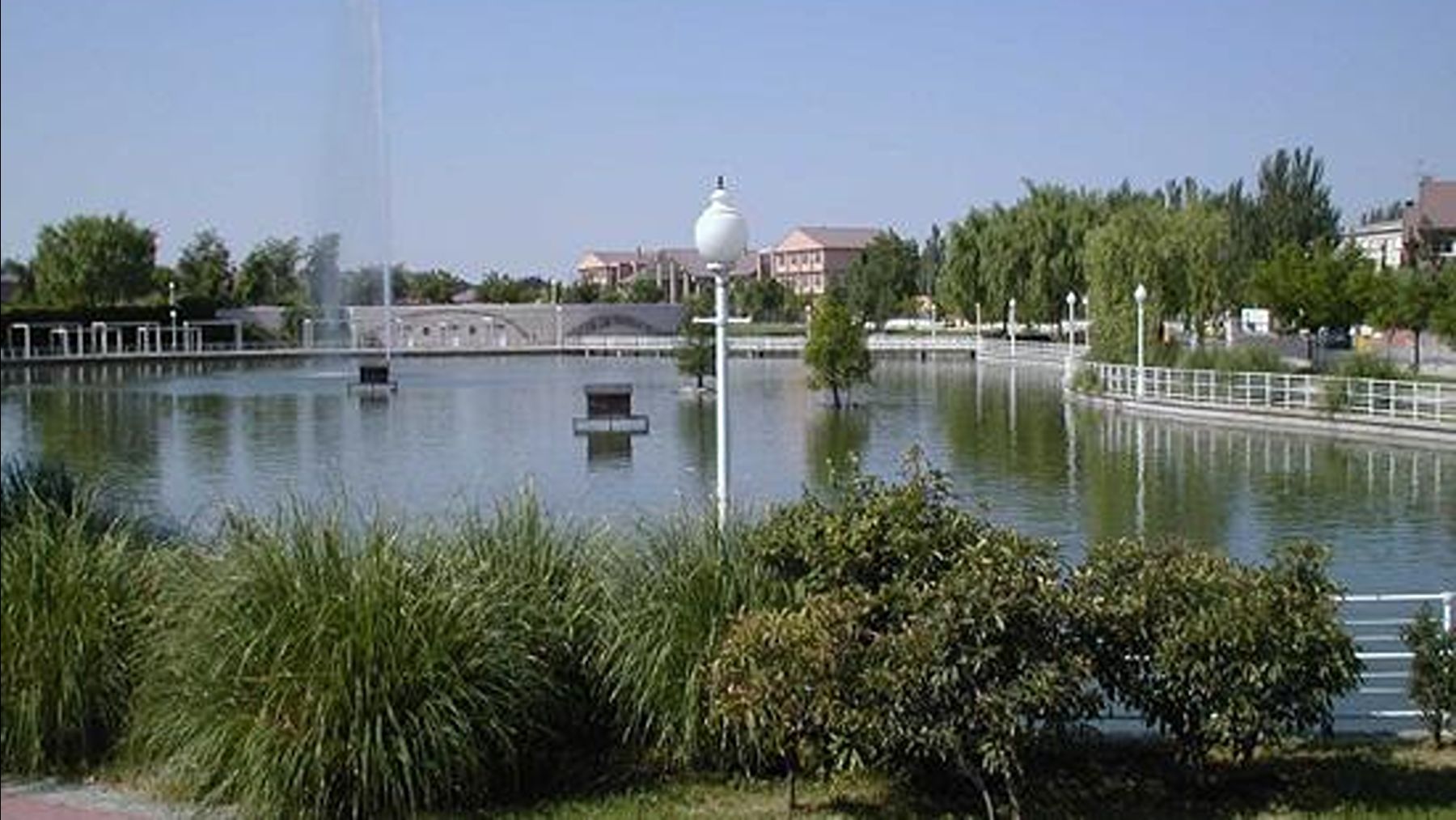 Parque de La Laguna del Carrizal. (Foto: Ayto Collado Villalba)