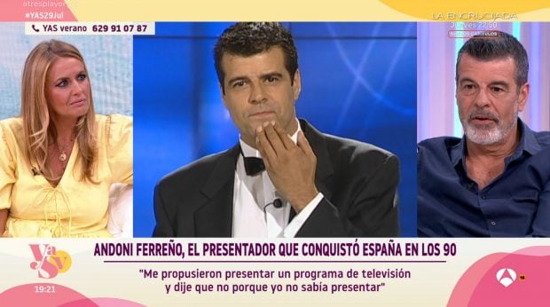 Pepa Romero y Andoni Ferreño en Y ahora Sonsoles. (Atresmedia)