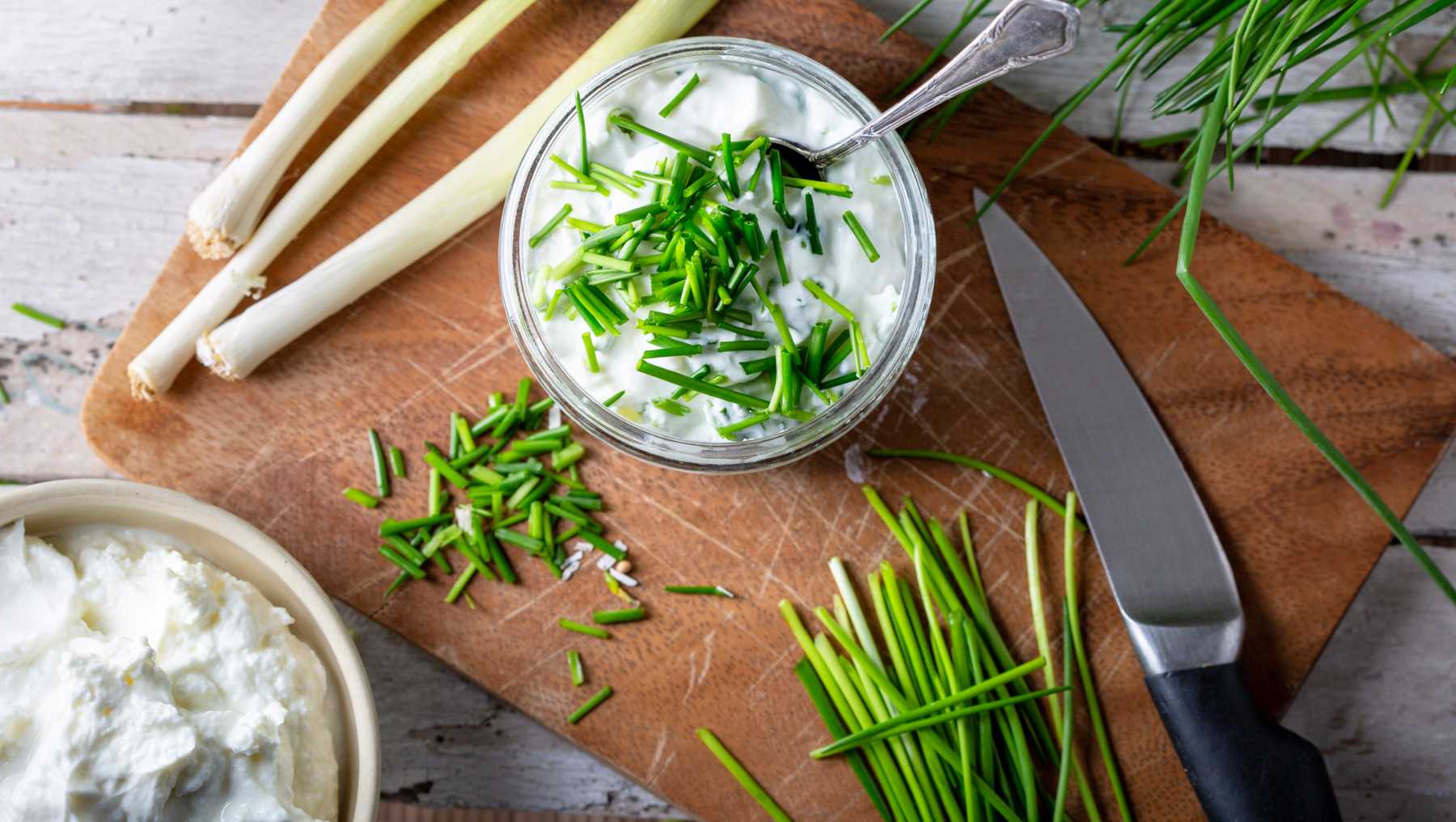 Recetas con cebollino fresco.
