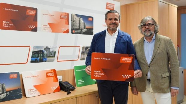 Consejero tarjeta de transporte Madrid