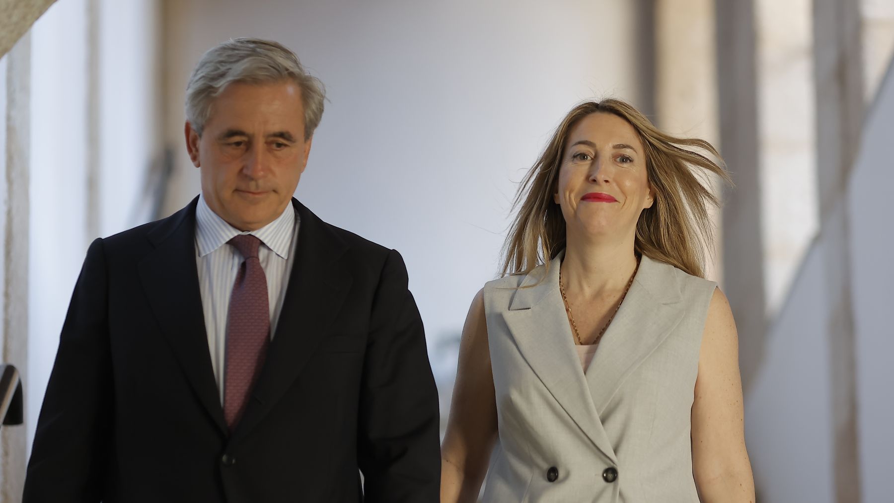 Ignacio Higuero y María Guardiola. (EP)