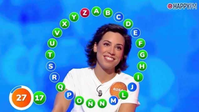 Rosa Rodríguez, participante de 'Pasapalabra'. (Atresmedia)