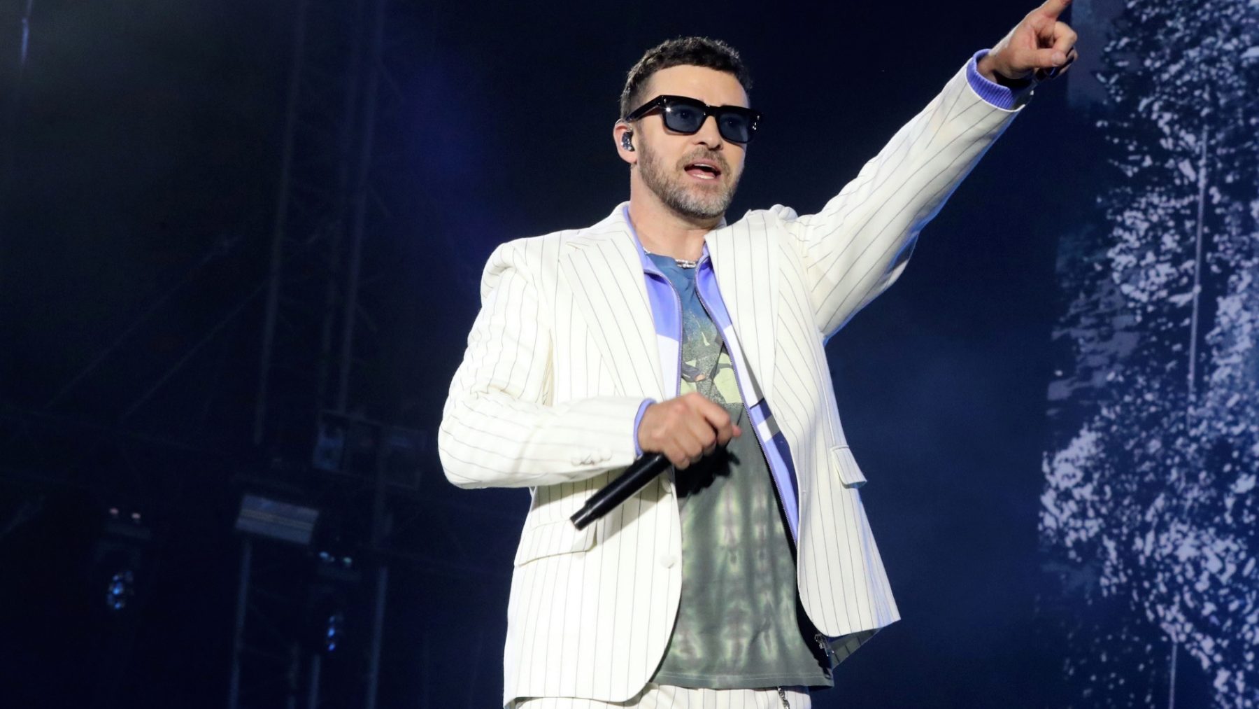 Justin Timberlake en concierto. (Foto: Gtres)