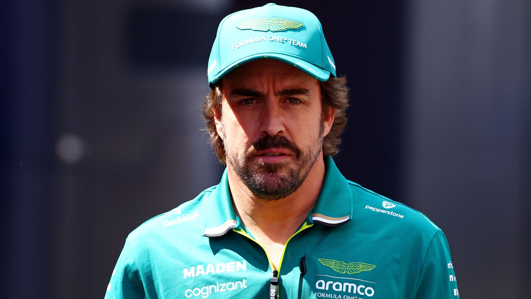 Alonso en Hungría. (Getty)