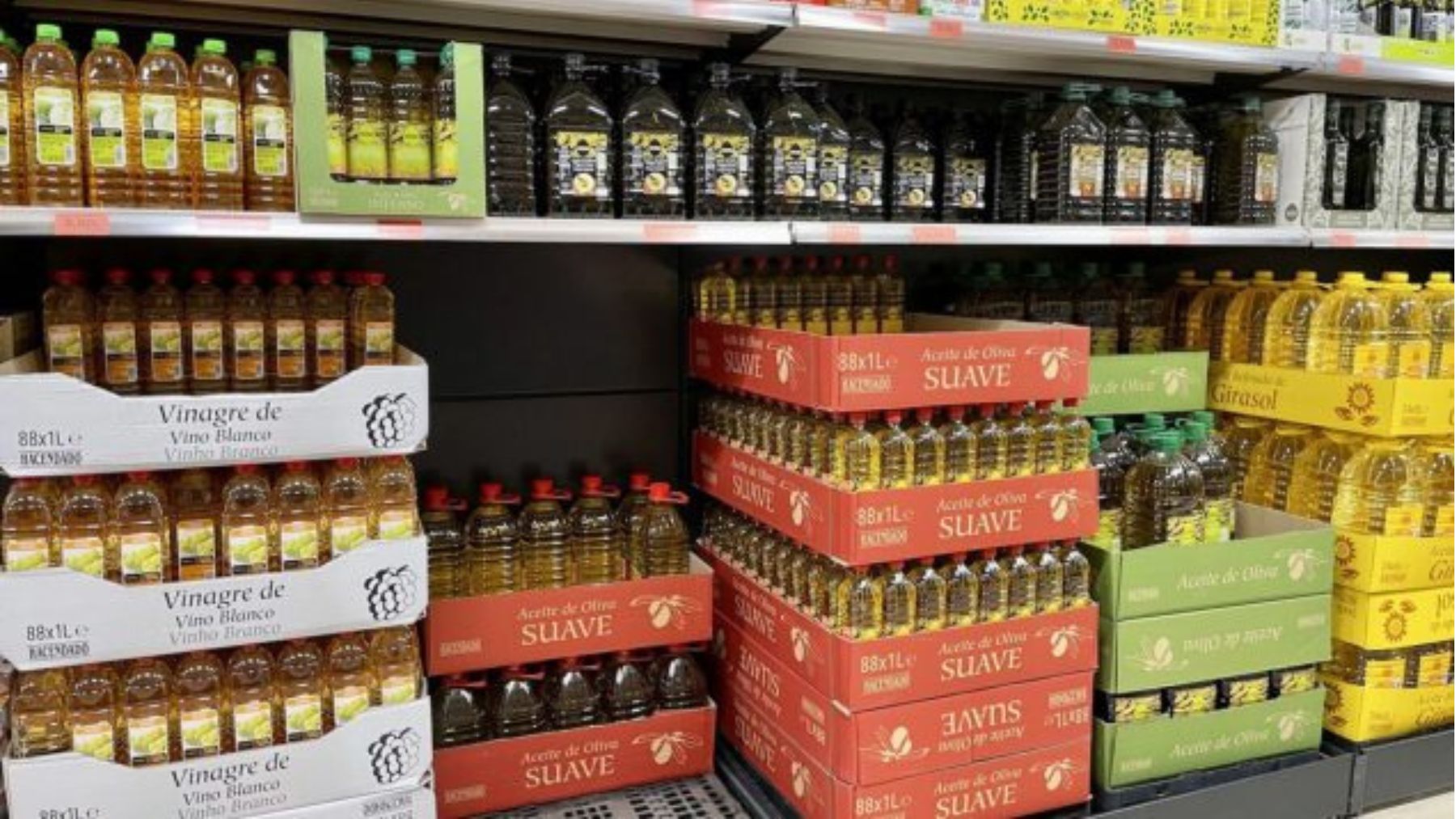Aceites de Mercadona.