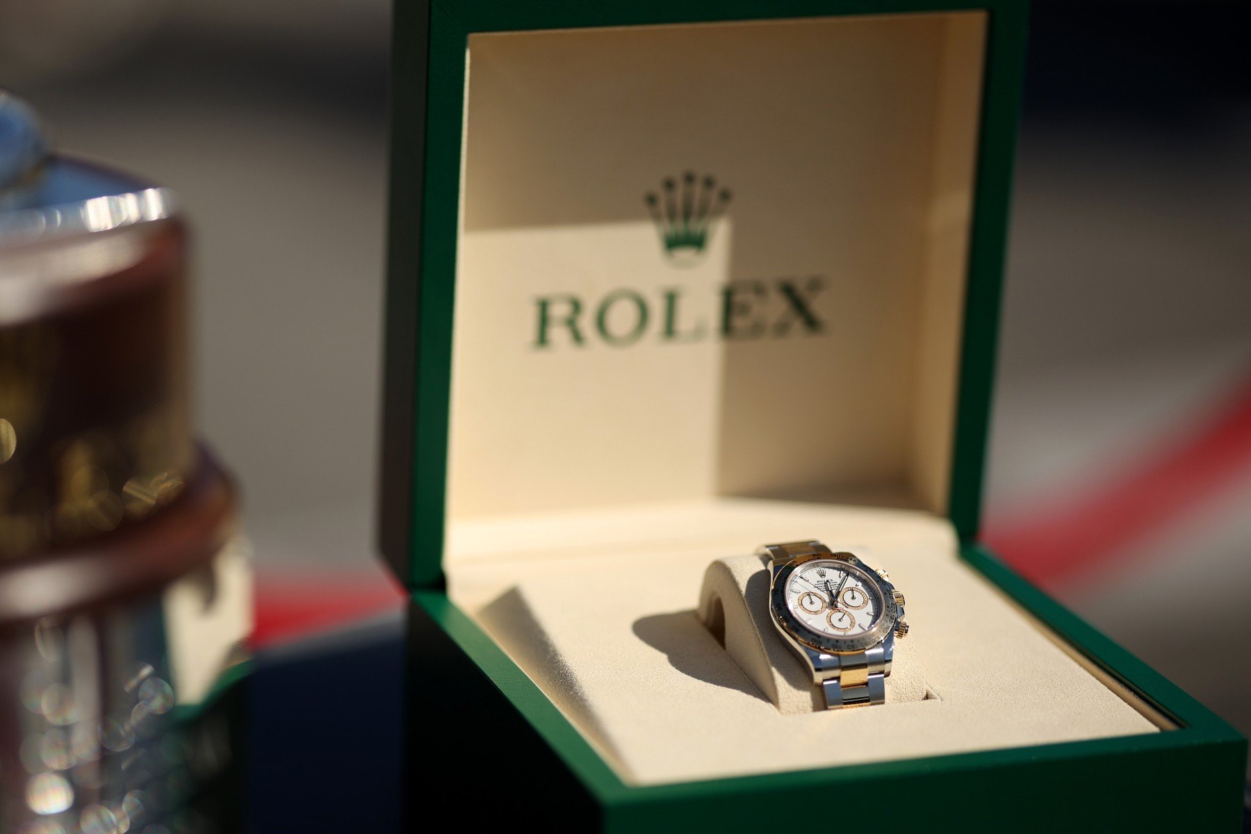 Un reloj del Rolex Cosmograph Daytona. (Getty Images)
