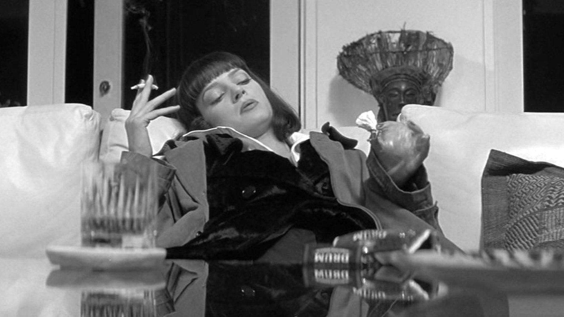 Uma Thurman en una escena de ‘Pulp Fiction’.