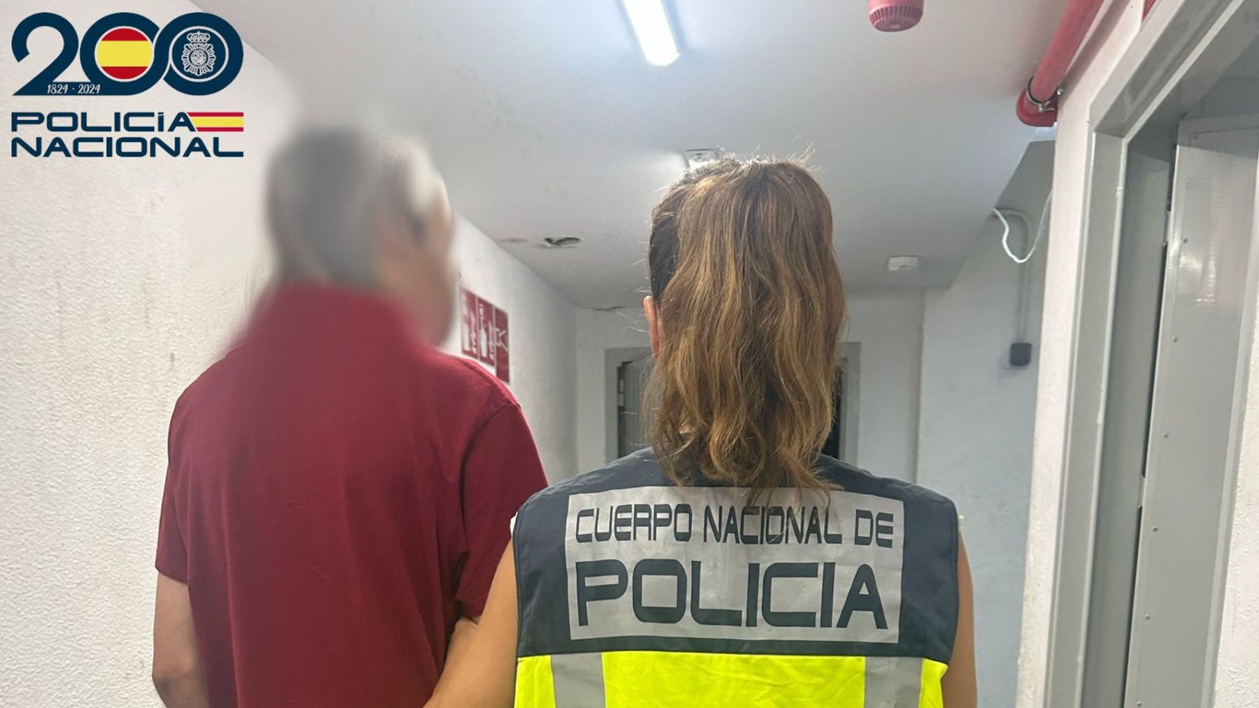 Imagen del detenido.